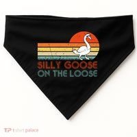 Silly Goose On The Loose USA-Made Doggie Bandana thumb 0