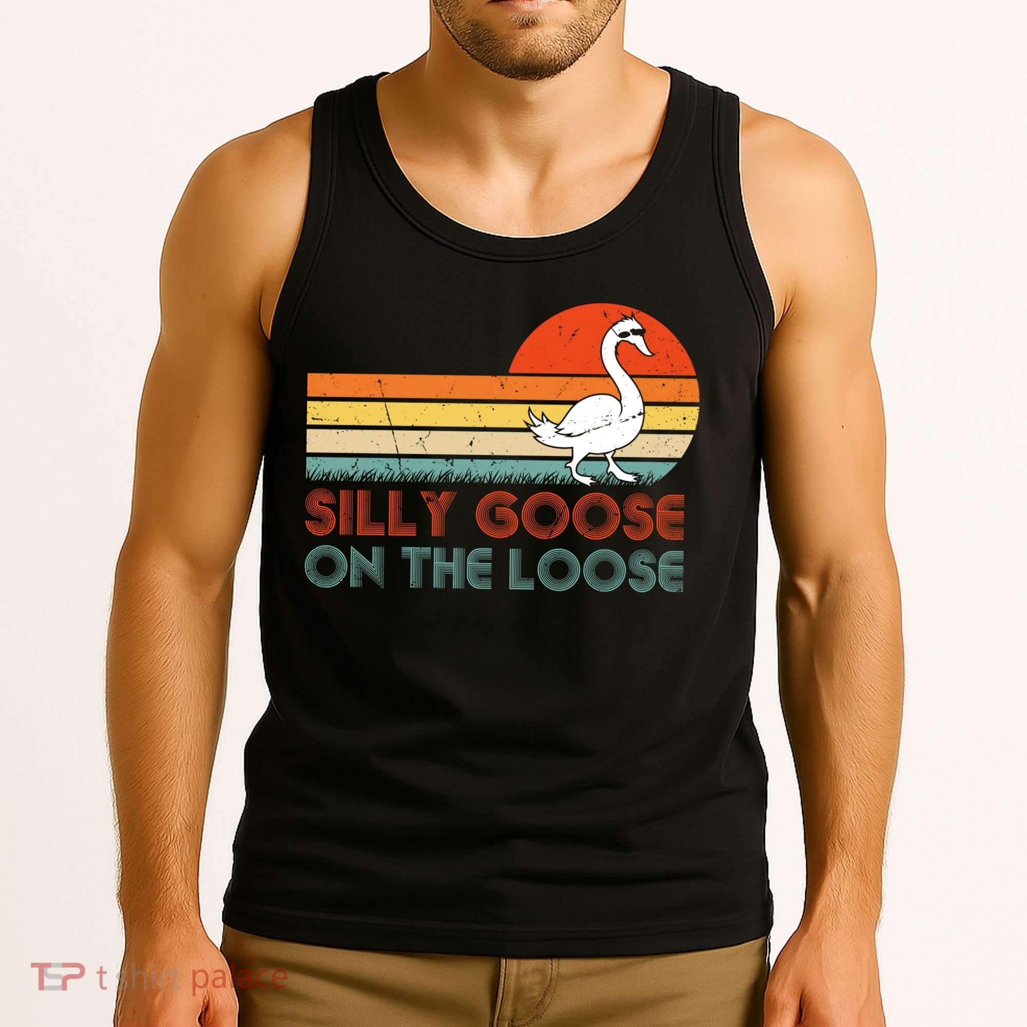 Silly Goose On The Loose Tank Top