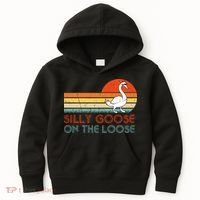 Silly Goose On The Loose Kids Hoodie thumb 0