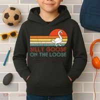 Silly Goose On The Loose Kids Hoodie thumb 2