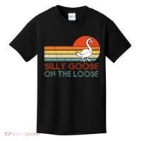 Silly Goose On The Loose Kids T-Shirt thumb 0
