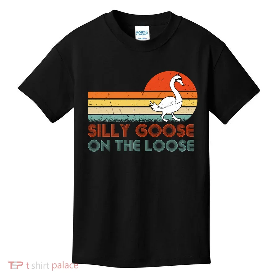 Silly Goose On The Loose Kids T-Shirt
