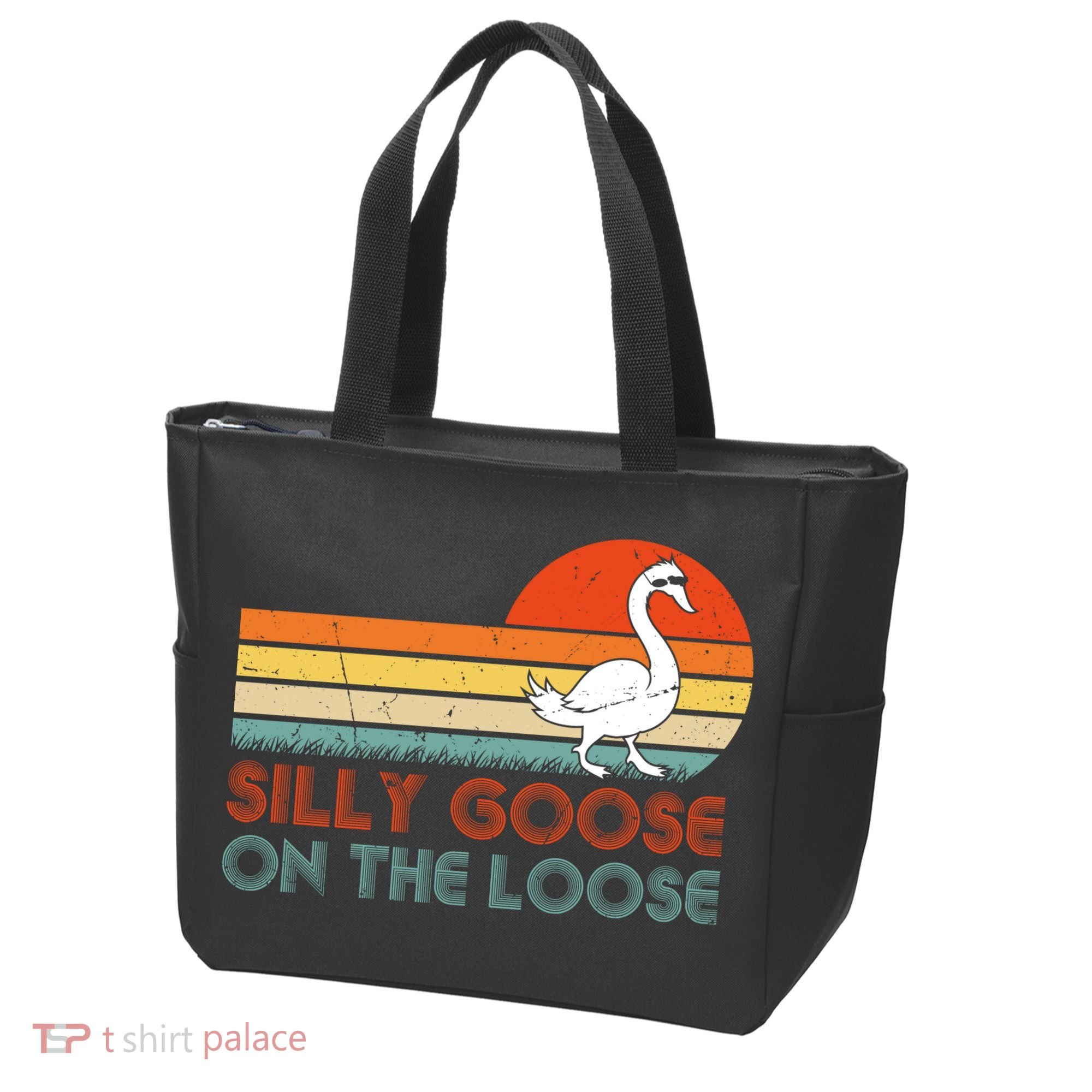 Silly Goose On The Loose Tote Bag