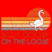 Silly Goose On The Loose Santa Hat thumb 1