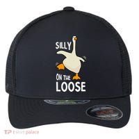 Silly Goose On The Loose Stupid And Silly Goose Flexfit Unipanel Trucker Cap thumb 0