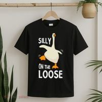 Silly Goose On The Loose Stupid And Silly Goose T-Shirt thumb 2