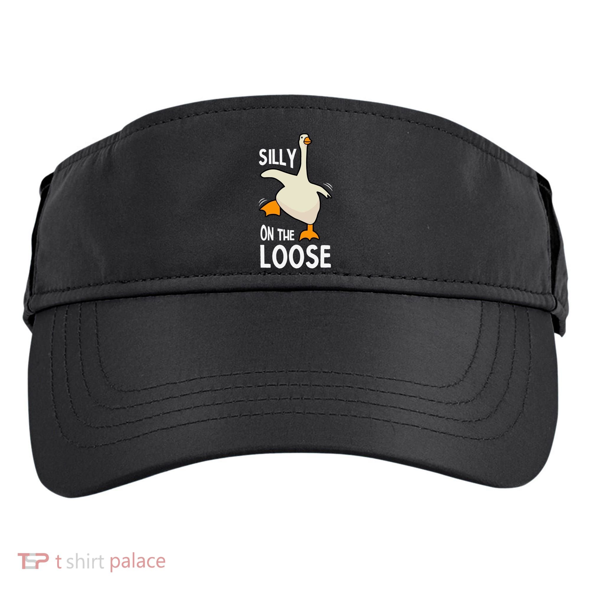 Silly Goose On The Loose Stupid And Silly Goose Adult Drive Performance Visor