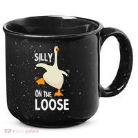 Silly Goose On The Loose Stupid And Silly Goose 15oz Campfire Ceramic Mug thumb 0