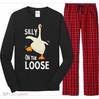 Silly Goose On The Loose Stupid And Silly Goose Long Sleeve Pajama Set thumb 0