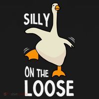 Silly Goose On The Loose Stupid And Silly Goose Women's Hoodie thumb 2