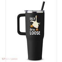 Silly Goose On The Loose Stupid And Silly Goose 40oz Vacuum Insulated Stainless Steel Travel Tumbler thumb 2