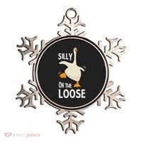 Silly Goose On The Loose Stupid And Silly Goose Ornament thumb 0