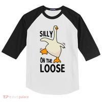 Silly Goose On The Loose Stupid And Silly Goose Kids Colorblock Raglan Jersey thumb 0