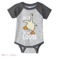 Silly Goose On The Loose Stupid And Silly Goose Infant Baby Jersey Bodysuit thumb 0