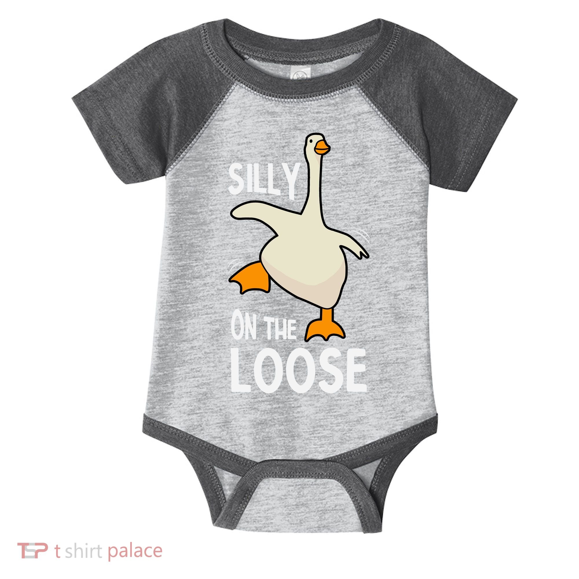 Silly Goose On The Loose Stupid And Silly Goose Infant Baby Jersey Bodysuit