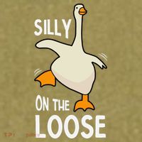 Silly Goose On The Loose Stupid And Silly Goose Garment-Dyed Women's Muscle Tee thumb 6