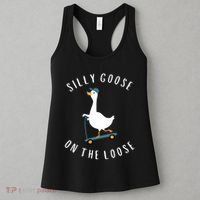 Silly Goose On The Loose Women's Tank Top thumb 3