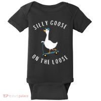Silly Goose On The Loose Baby Bodysuit thumb 0