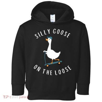 Silly Goose On The Loose Toddler Hoodie