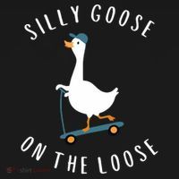 Silly Goose On The Loose Kids Sweatshirt thumb 2