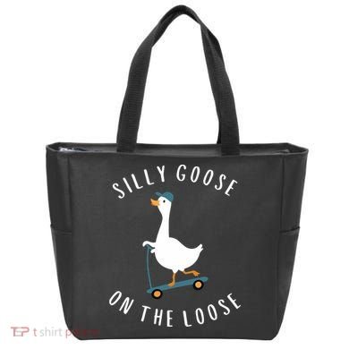 Silly Goose On The Loose Tote Bag