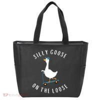 Silly Goose On The Loose Tote Bag thumb 0