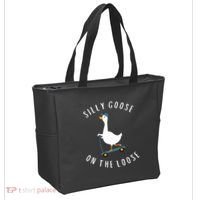 Silly Goose On The Loose Tote Bag thumb 2