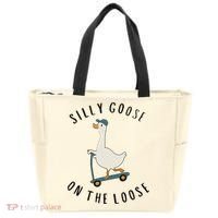 Silly Goose On The Loose Tote Bag thumb 0