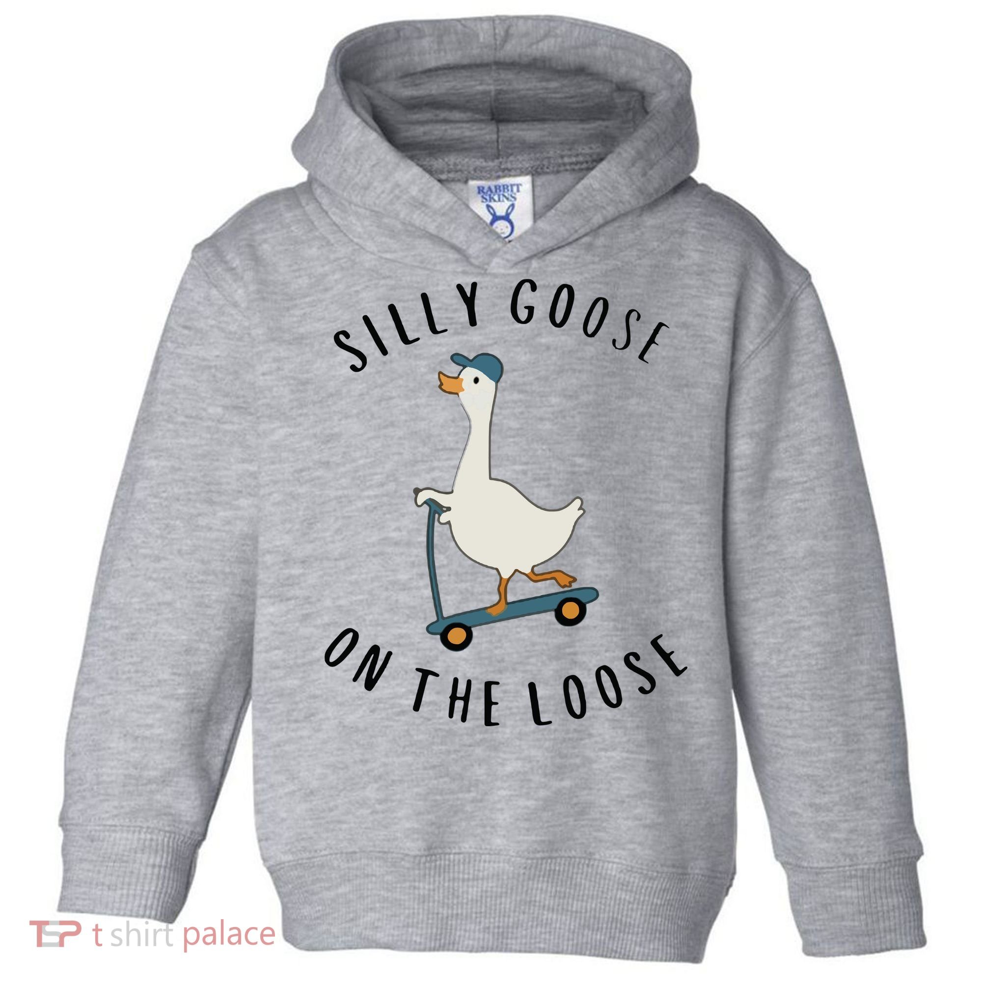 Silly Goose On The Loose Toddler Hoodie