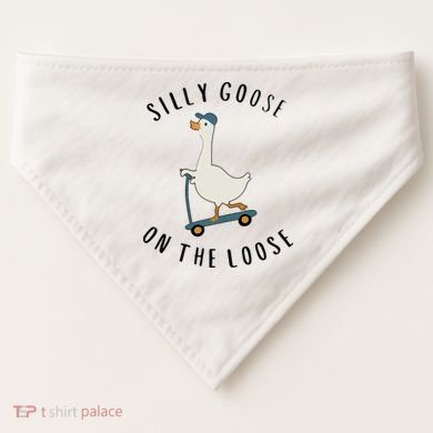 Silly Goose On The Loose USA-Made Doggie Bandana