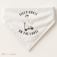 Silly Goose On The Loose USA-Made Doggie Bandana thumb 0