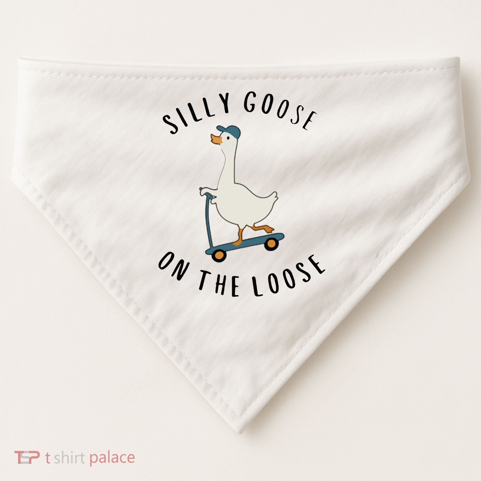 Silly Goose On The Loose USA-Made Doggie Bandana