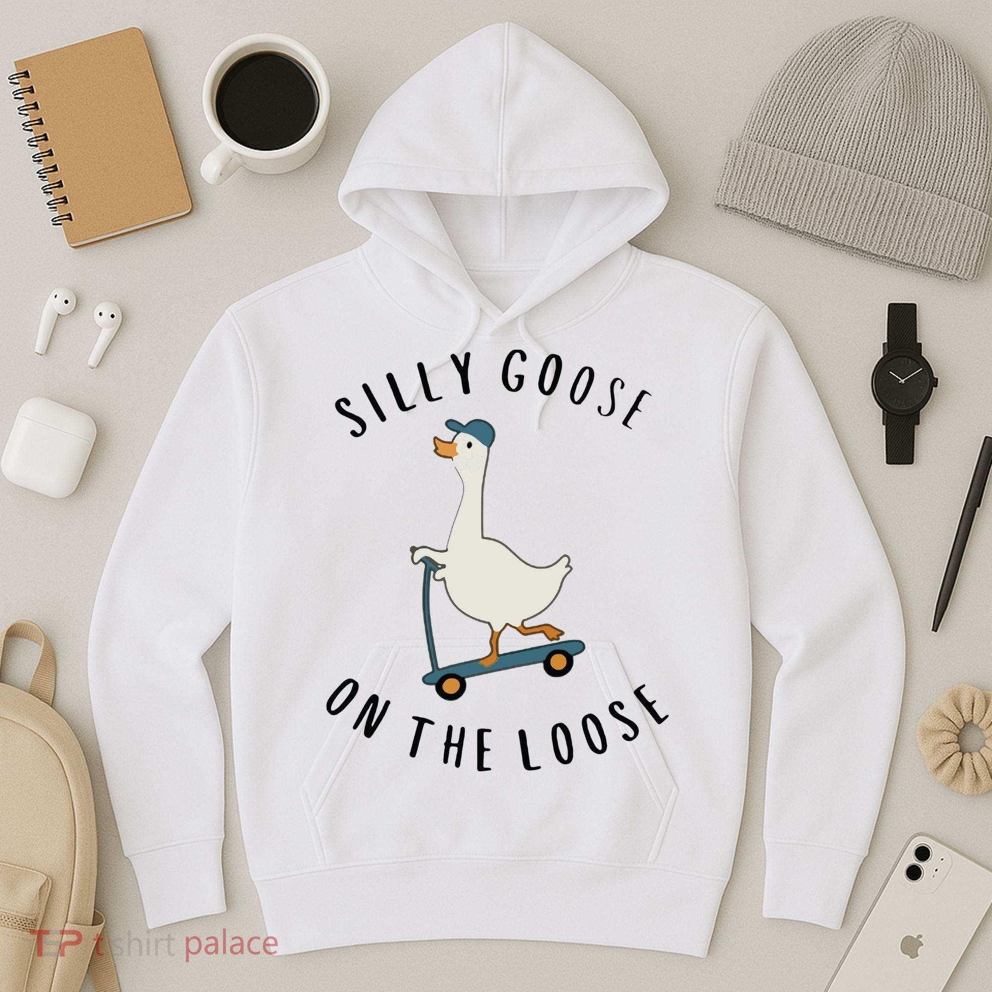 Silly Goose On The Loose Hoodie