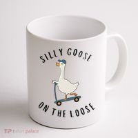 Silly Goose On The Loose Coffee Mug thumb 1