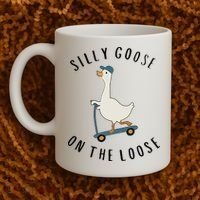 Silly Goose On The Loose Coffee Mug thumb 2