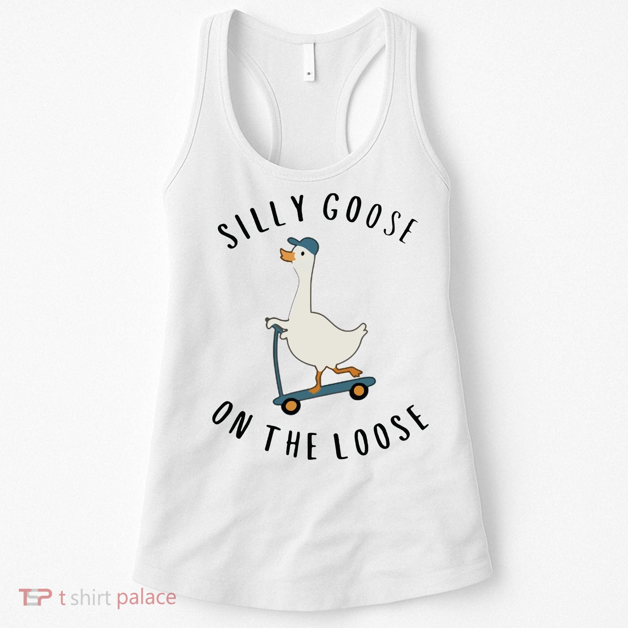 Silly Goose On The Loose Women's Tank Top