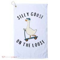 Silly Goose On The Loose Golf Towel thumb 0