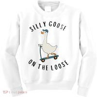 Silly Goose On The Loose Kids Sweatshirt thumb 0