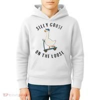 Silly Goose On The Loose Kids Hoodie thumb 4