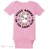 Silly Goose On The Loose Club Groovy Silly Goose Baby Bodysuit thumb 0