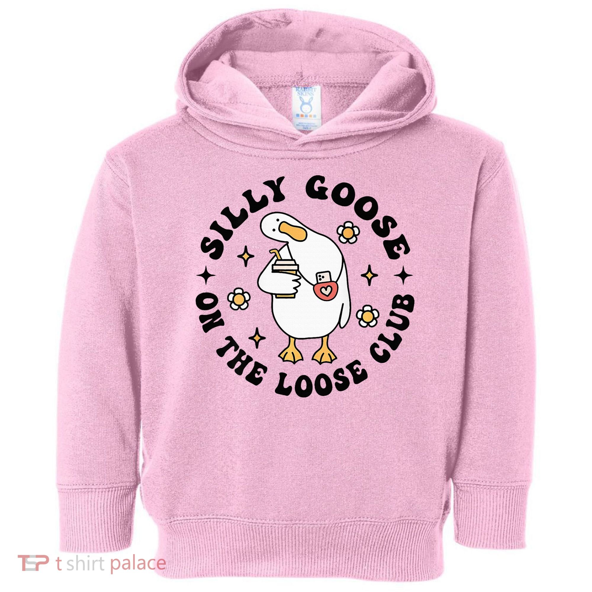 Silly Goose On The Loose Club Groovy Silly Goose Toddler Hoodie