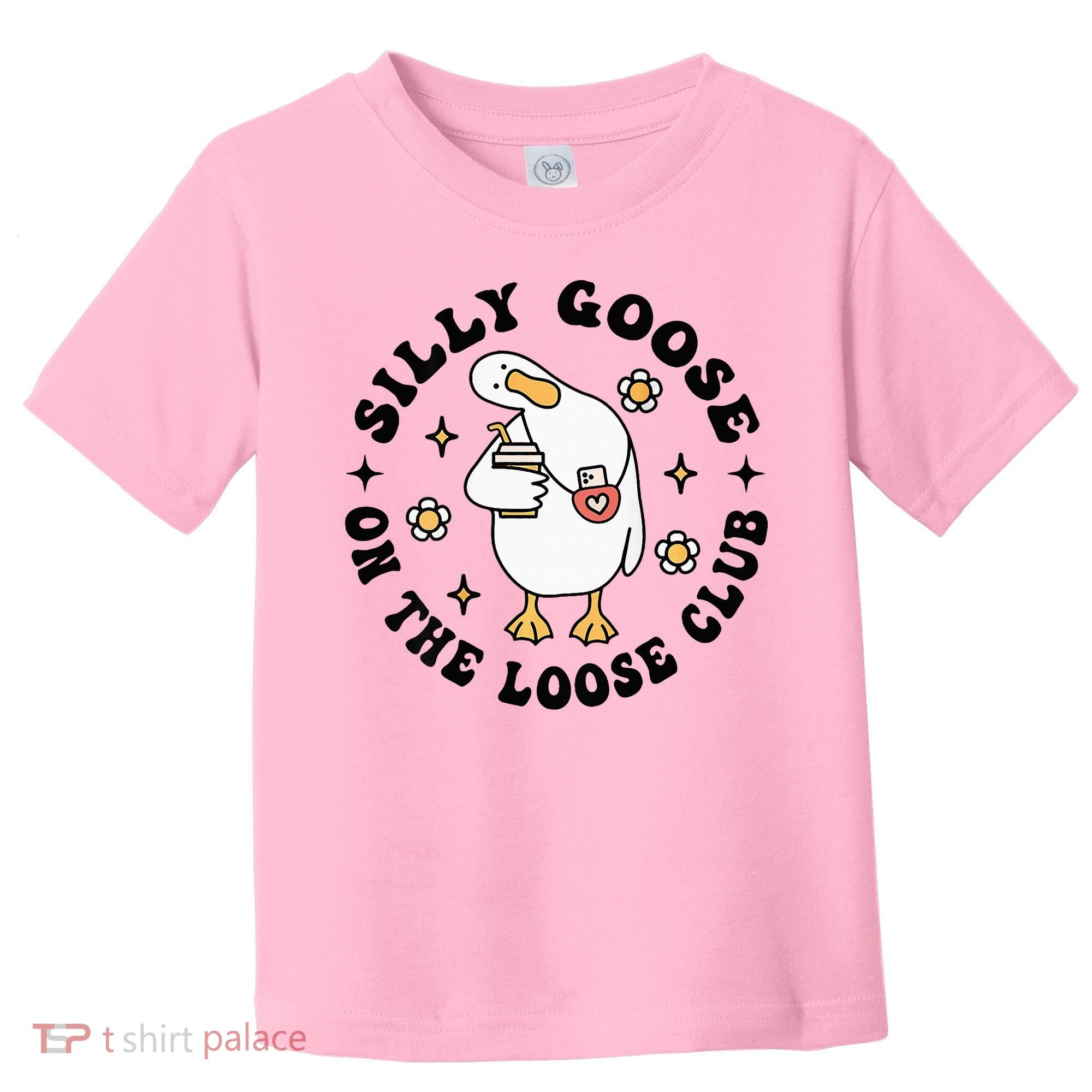 Silly Goose On The Loose Club Groovy Silly Goose Toddler T-Shirt
