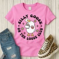 Silly Goose On The Loose Club Groovy Silly Goose Women's T-Shirt thumb 3