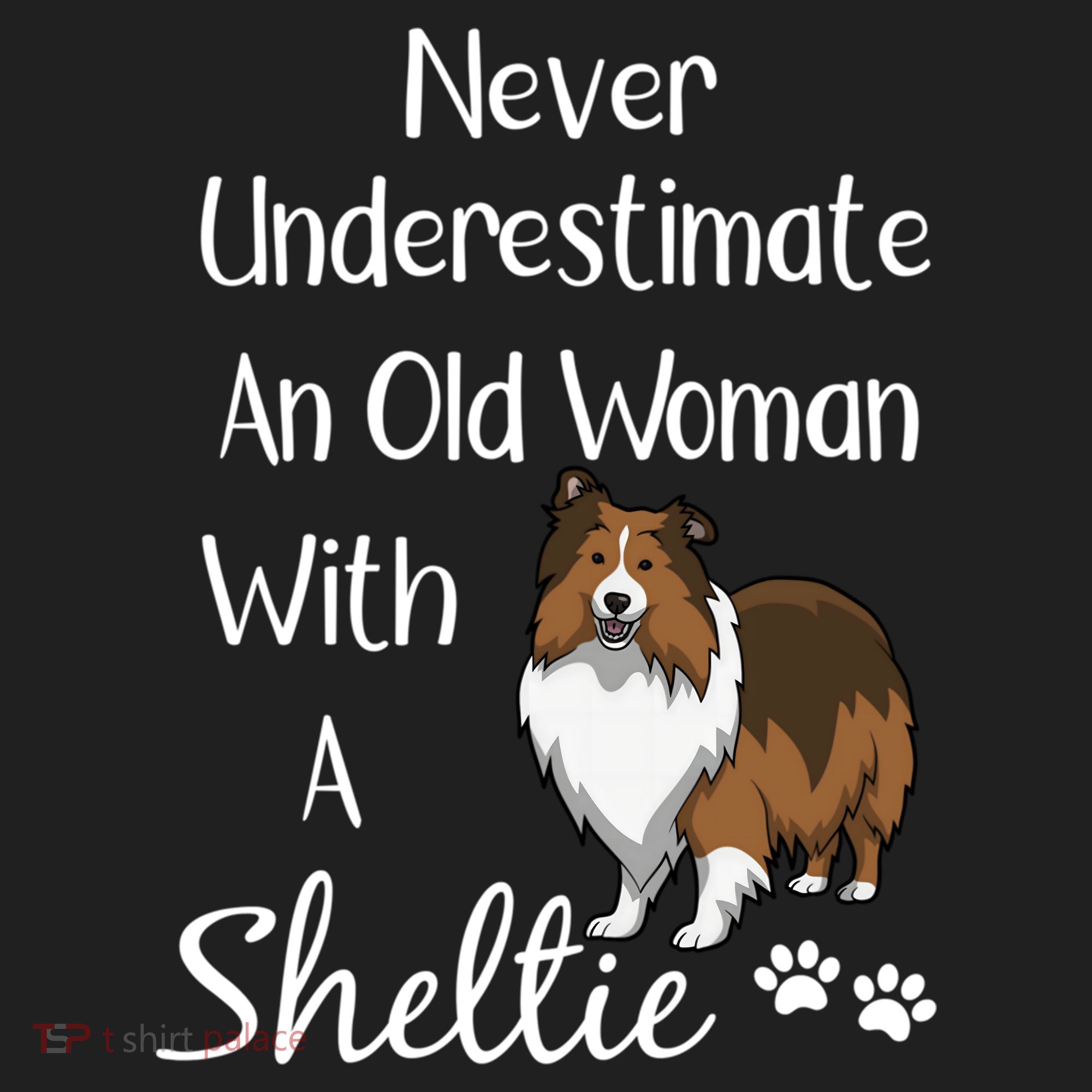 Sheltie Gift Old And Sheltie Funny Sheltie Mom Cool Gift Beanie