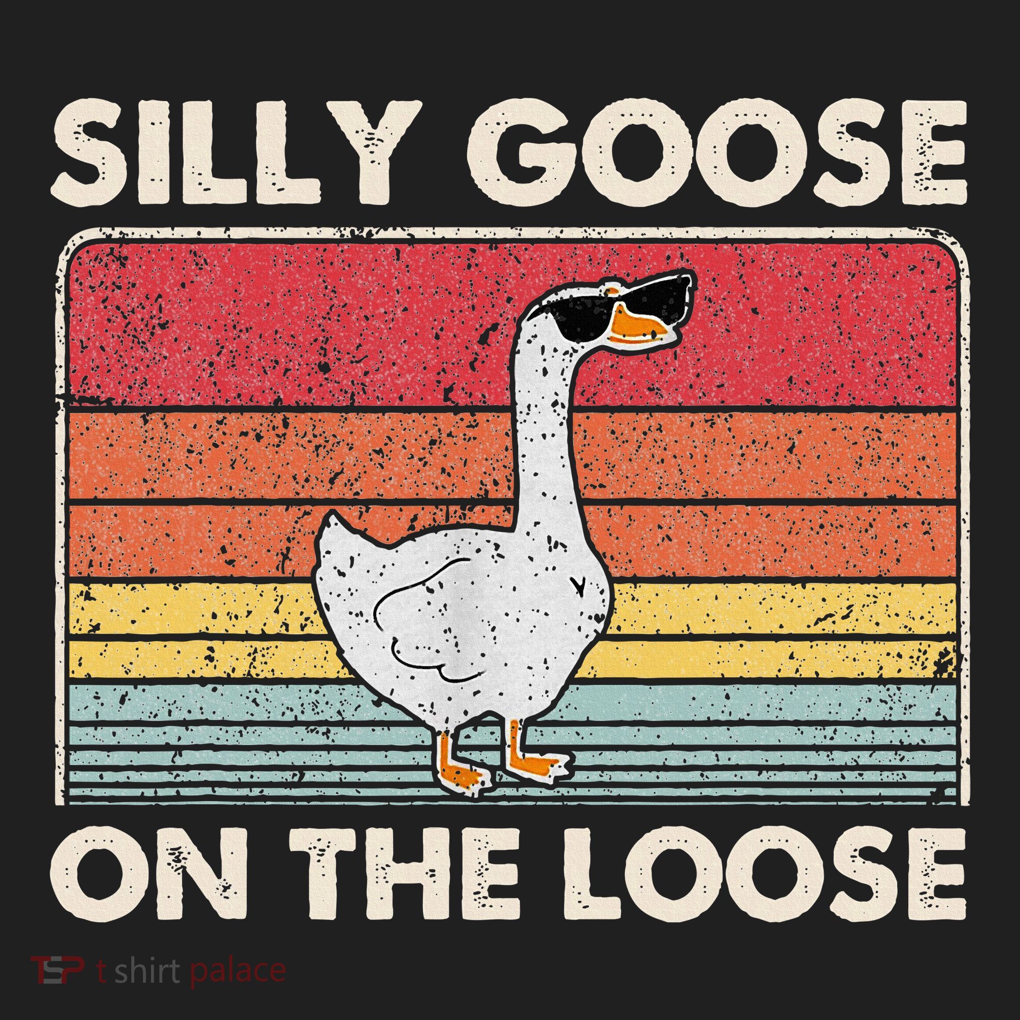 Silly Goose On The Loose Funny Silly Goose University Women's Sweatshirt