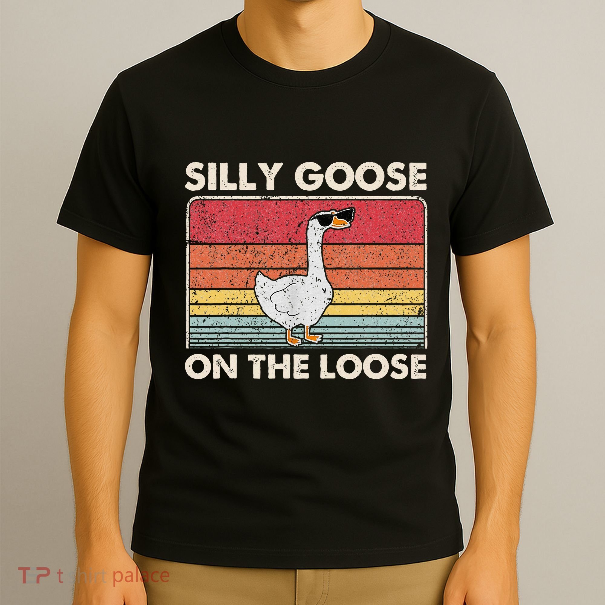 Silly Goose On The Loose Funny Silly Goose University T-Shirt