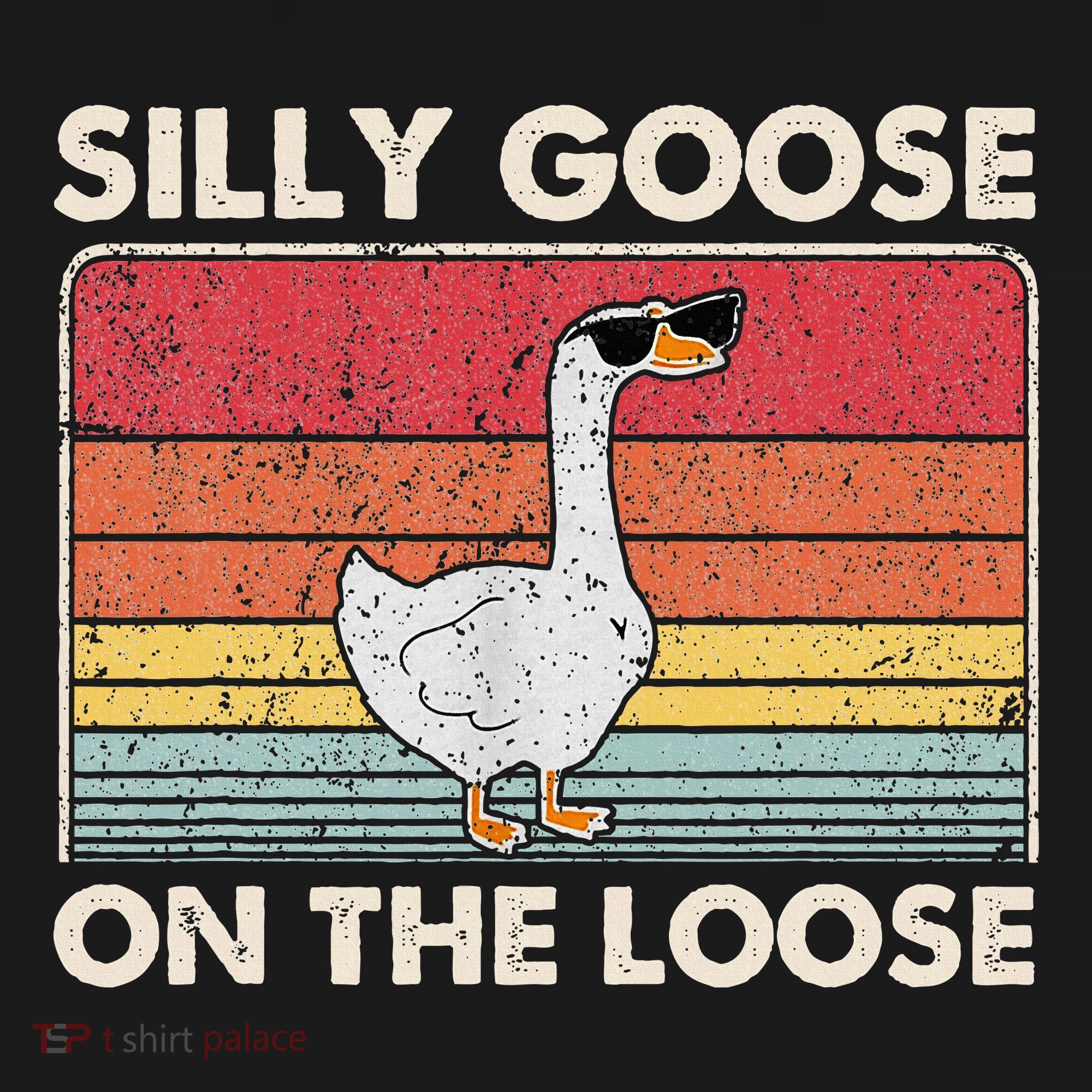 Silly Goose On The Loose Funny Silly Goose University Women's Hoodie