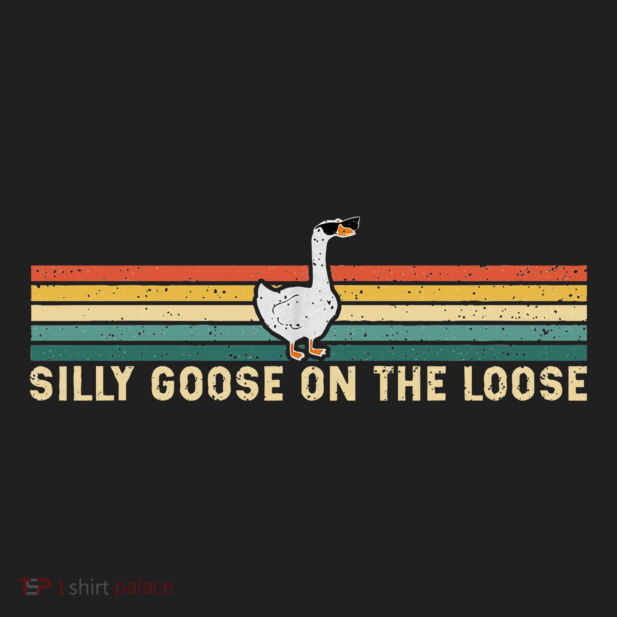 Silly Goose On The Loose Funny Silly Goose University Beanie