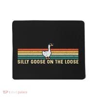 Silly Goose On The Loose Funny Silly Goose University Mousepad thumb 0