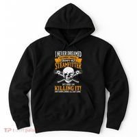 Steamfitter Grumpy Old Pipefitter Tradesman Plumber Pipe Hoodie thumb 0